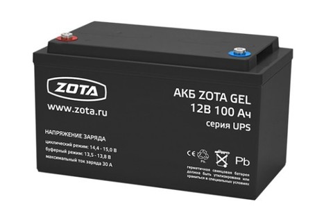 Аккумуляторная батарея АКБ Zota GEL 100-12